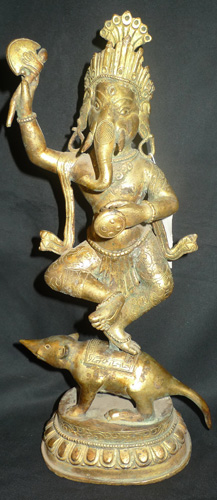 Ganesh on rat
