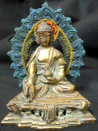 Tibetan Buddha, amulet size