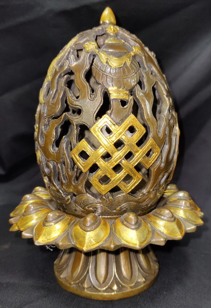 Buddhist hollow egg