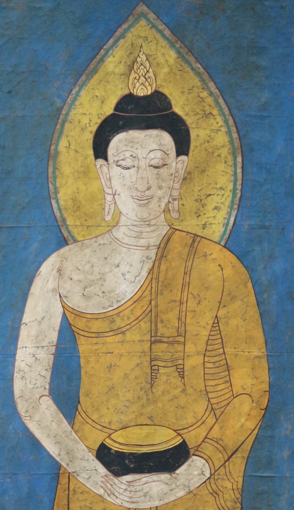 Giant Buddhist banner, sold by one