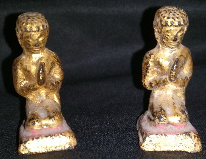 Pair of nats devotees amulets