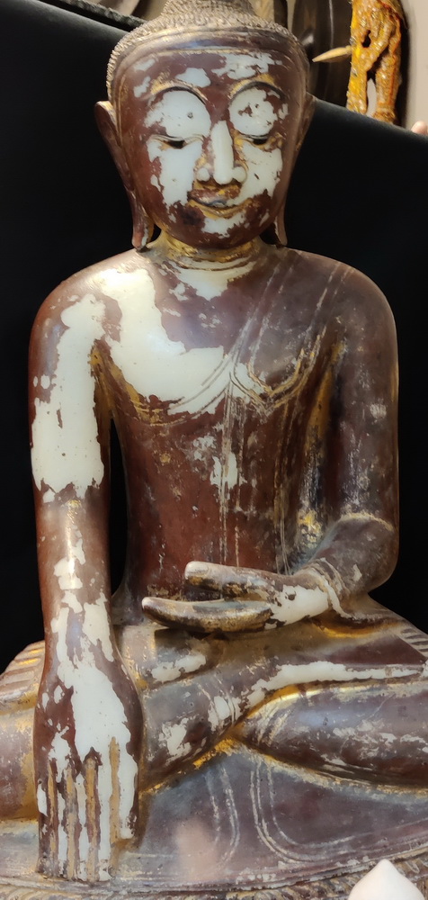 Lacquered Ava Buddha