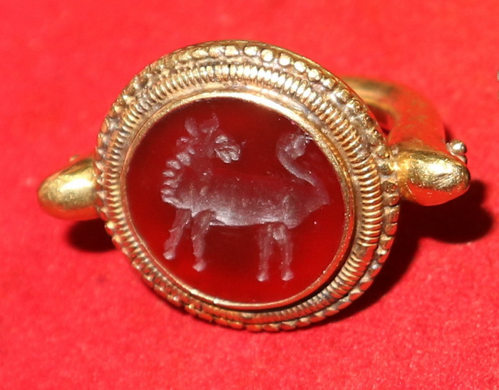 Mythological ring