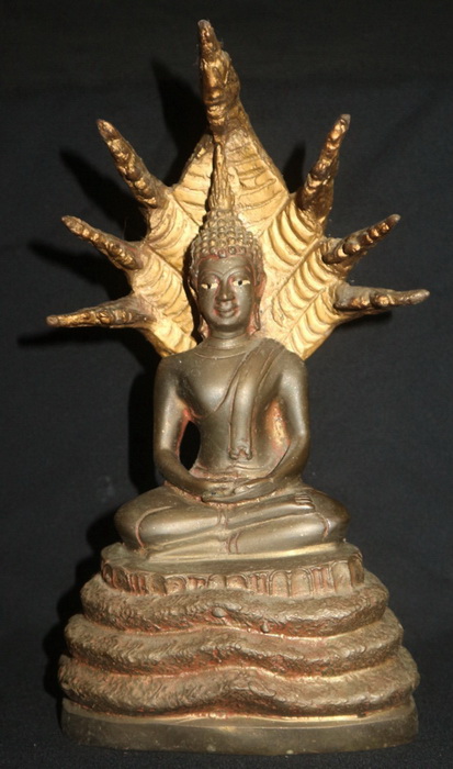 Chieng Sen Buddha under 7 headed naga - 1500 bahts, 40 €, $40