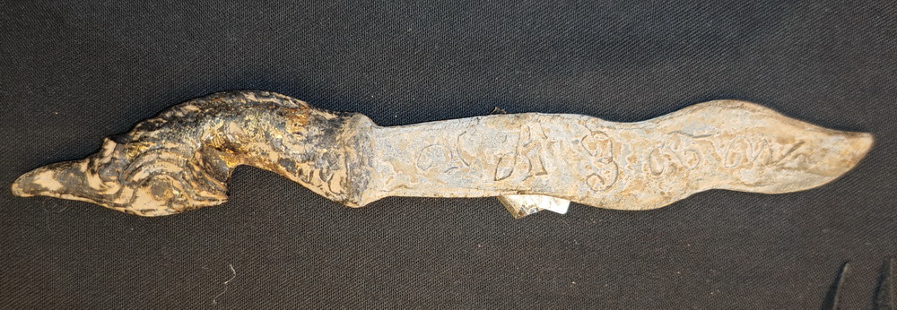 Khmer style religious knife