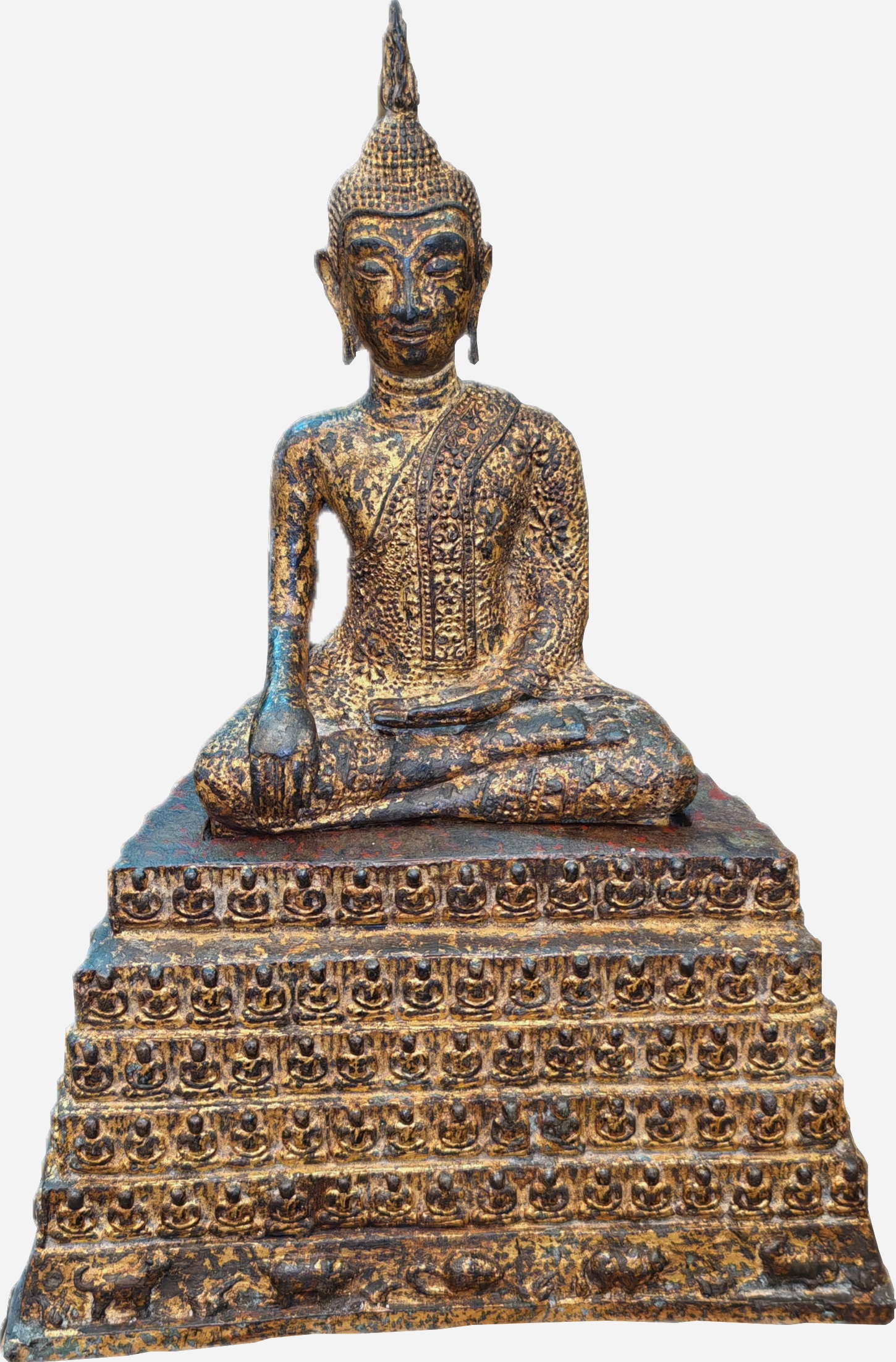 Ratanakosin Buddha on huge base