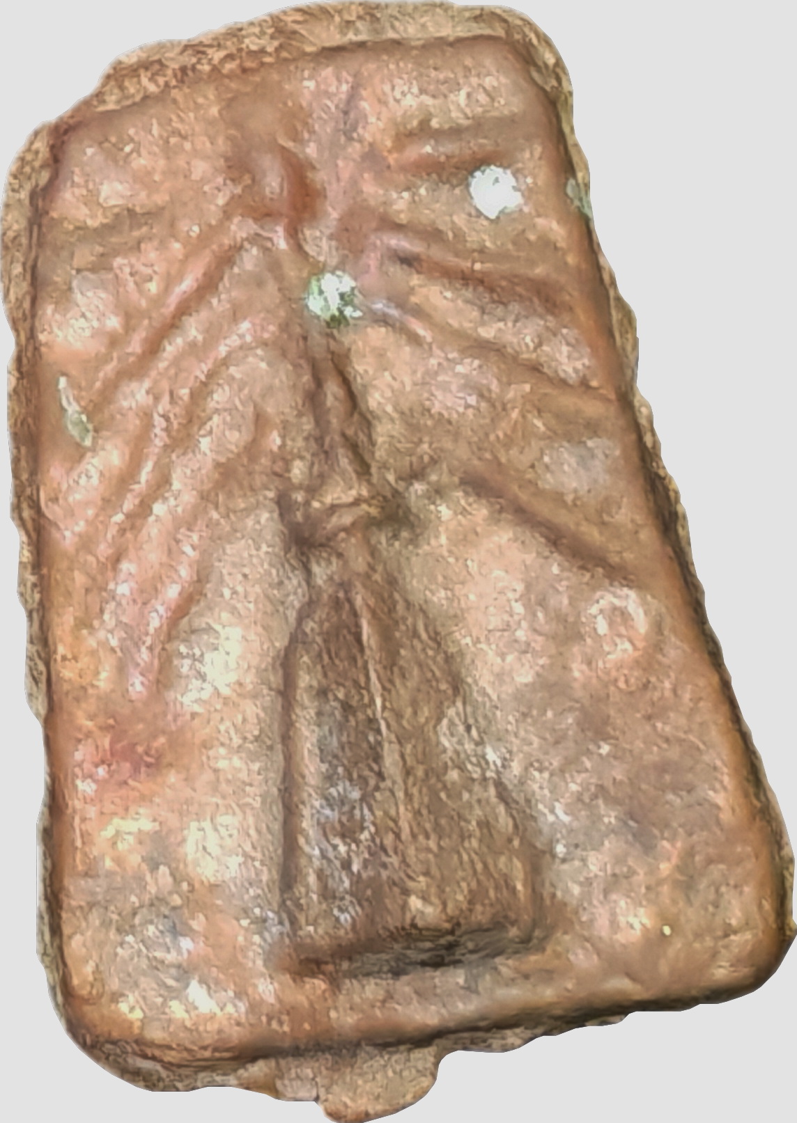 Symbolized Buddha amulet