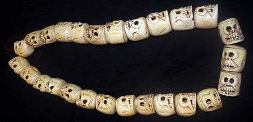 Giant Mala with giant beads