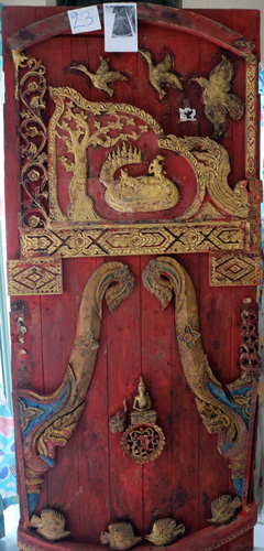 Pair of temple doors