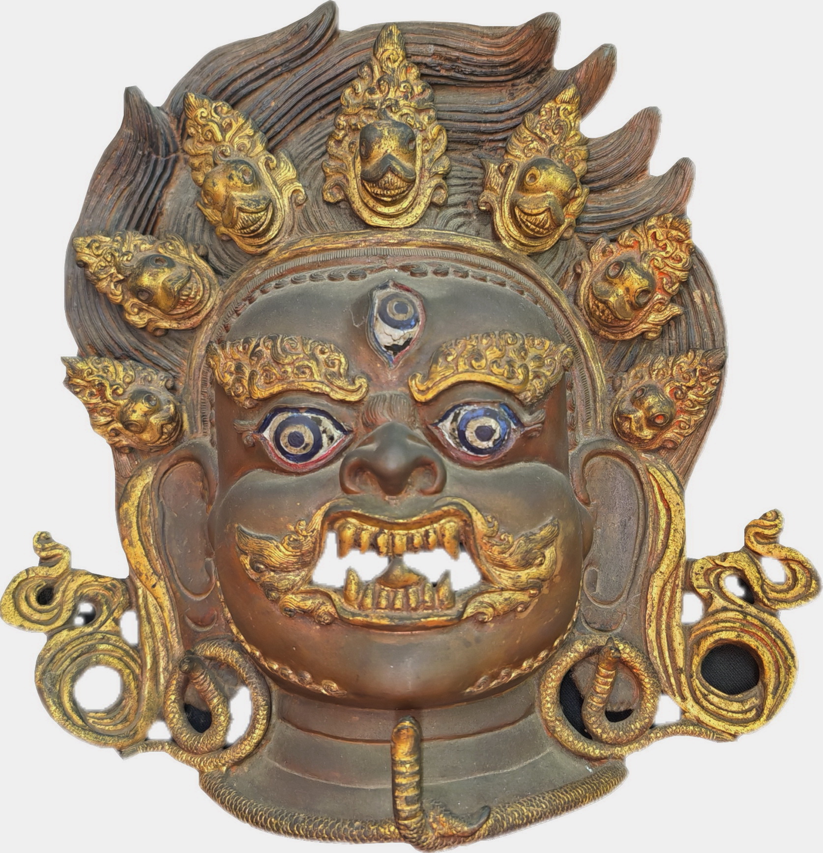 Mahakala mask - face