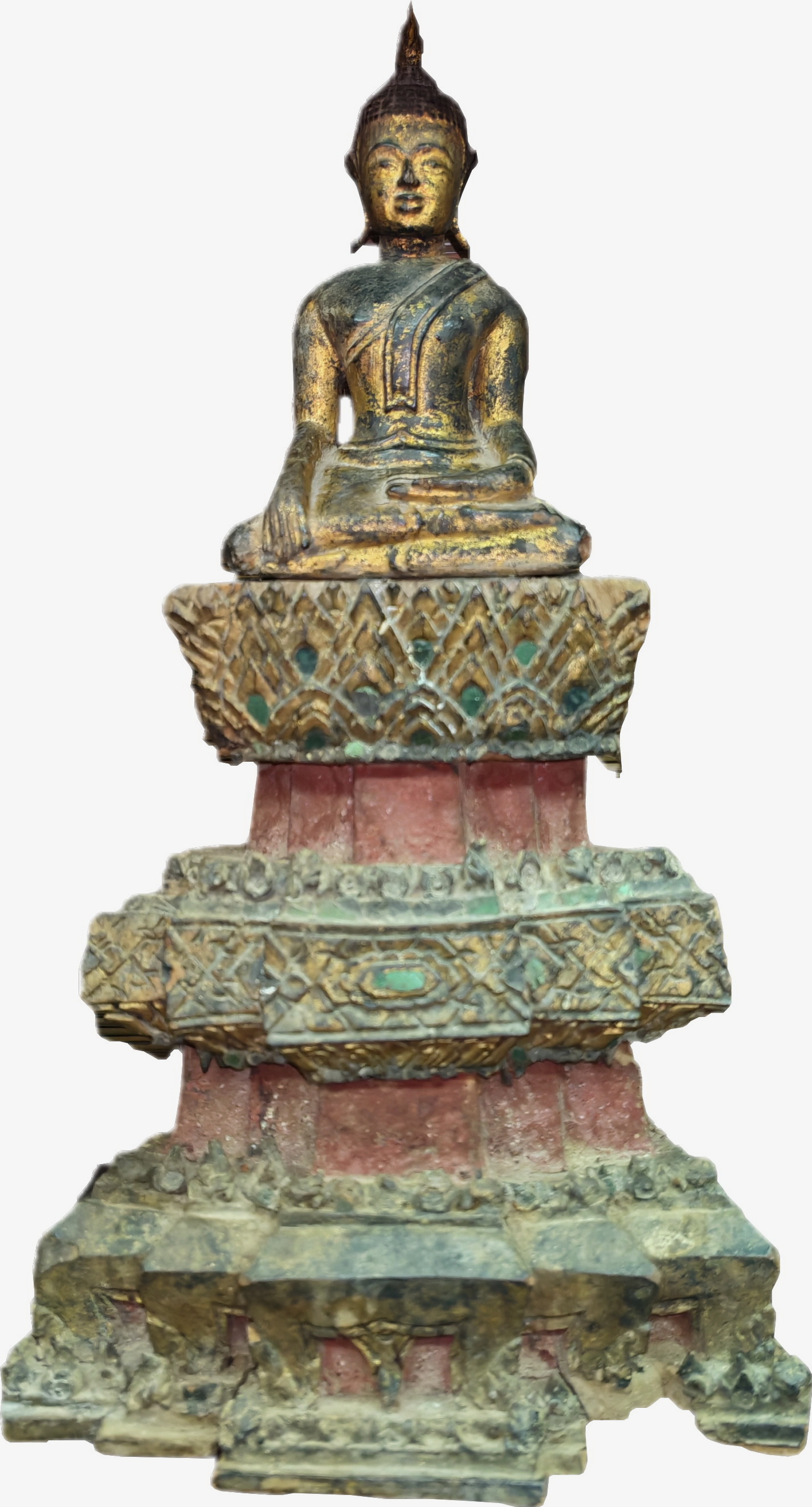 Ayutthaya Buddha on base