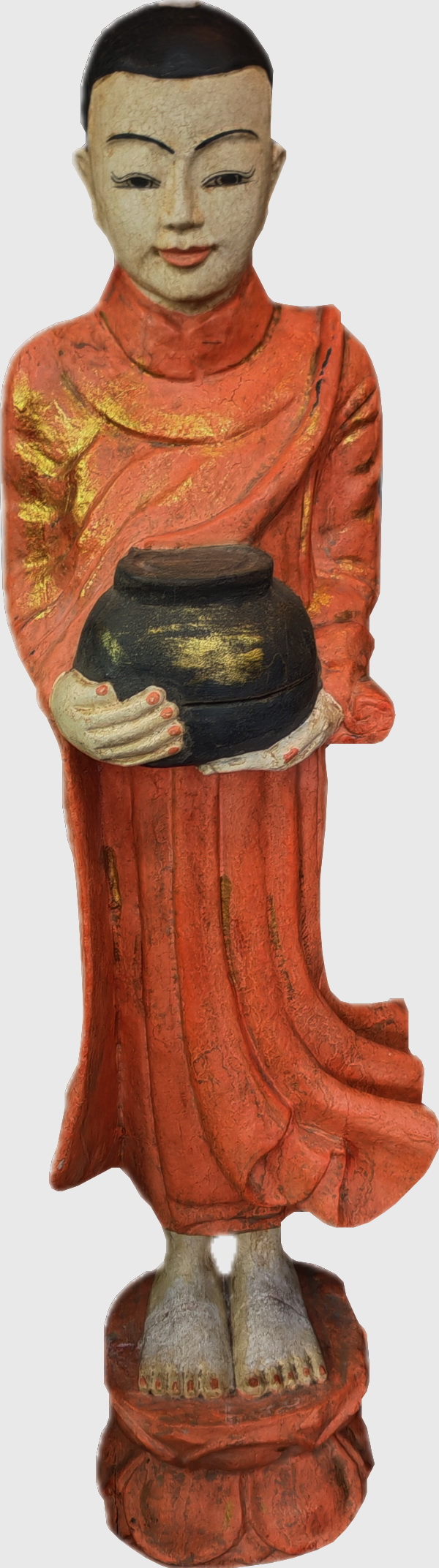 Begging Monk Buddha alike