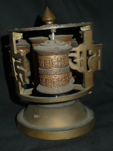 Prayer wheel, combined