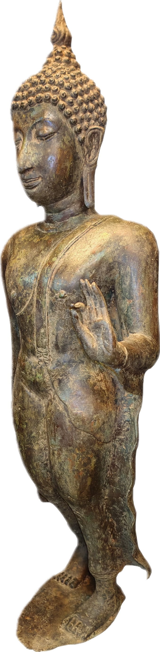 Walking Sukhothai Buddha