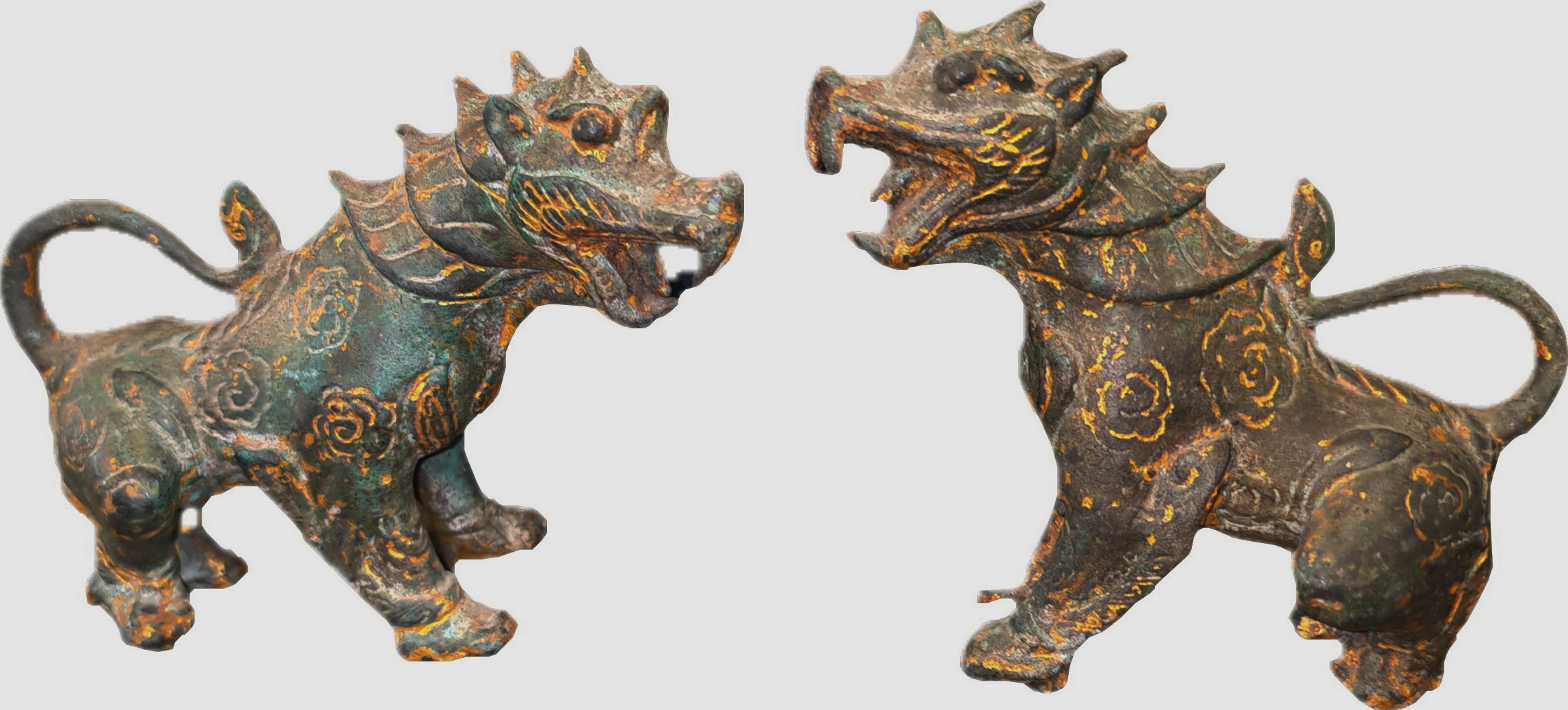 Pair of Singtho -lions