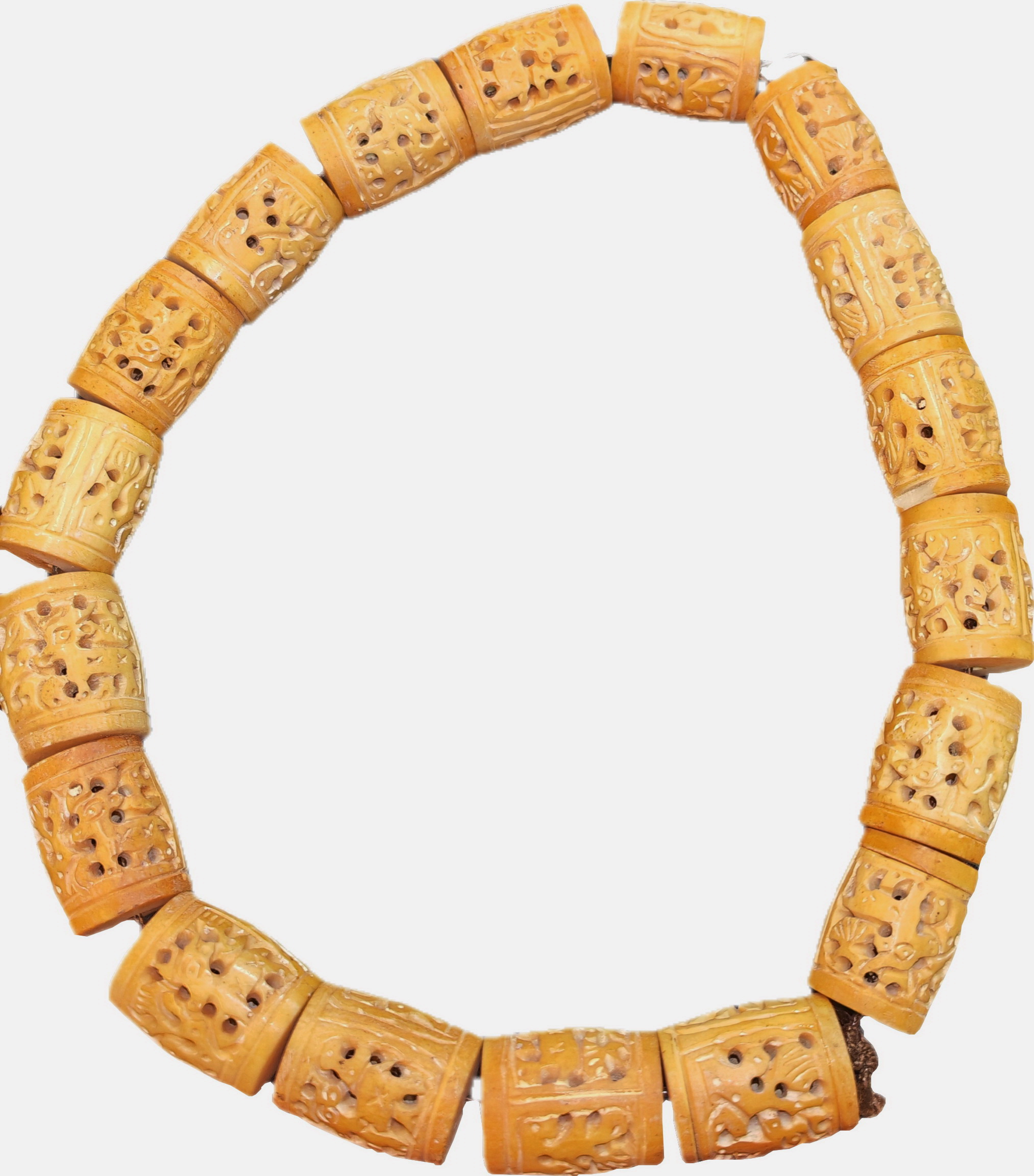 Himalayan necklace, 18 BIG beads